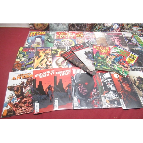 785C - Various comics from mixed publishers including Escape from New York , Wolfenstein,Django/Zorro,Spawn... 