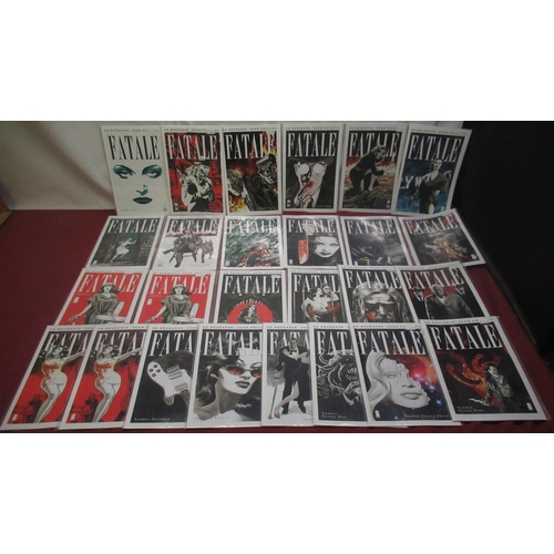 785D - Collection of Image comics including Fatale issue no.1-24, Cyber Force 1-6,The Bullet Proof Coffin,e... 