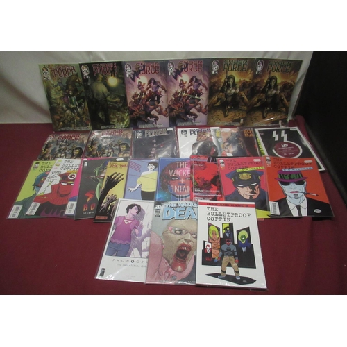 785D - Collection of Image comics including Fatale issue no.1-24, Cyber Force 1-6,The Bullet Proof Coffin,e... 