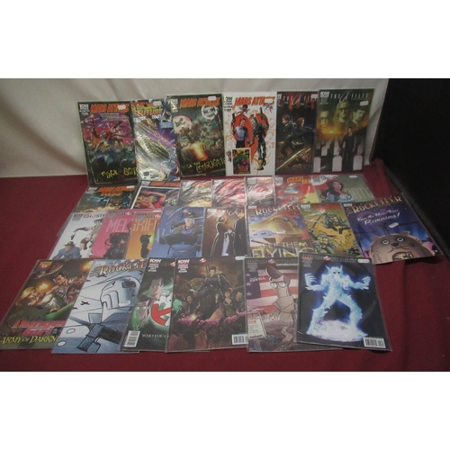 785E - Collection of IDW Comics including The X-Files,Danger Girl,Ghostbusters,Mars Attacks,etc