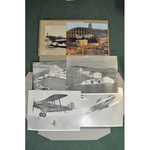 503 - A1 size folio wallet containing aircraft posters and two prints of Tornado F3 aircraft No. 29 & 111 ... 