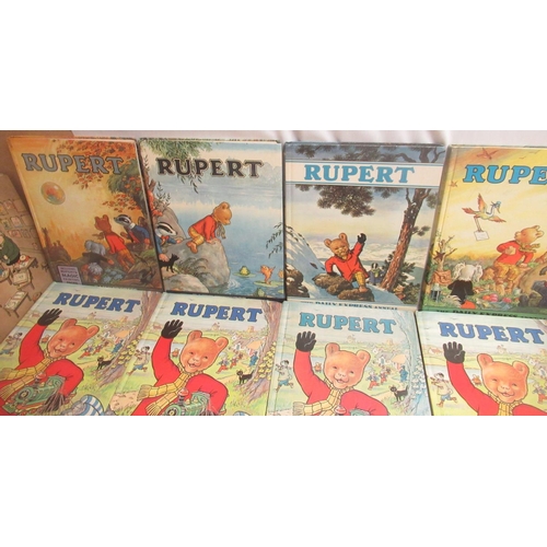 787 - Rupert the Bear annuals 1968,69,70,71,72, 73(x2),74, 75(x3), 76(x5),77,78 and 79(x3),Dandy annual 19... 