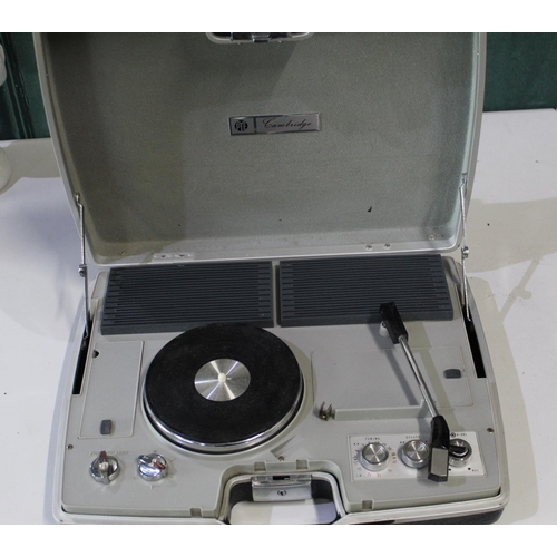215 - Vintage Regentone record player in case