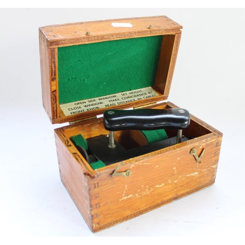 438 - Henry Hughes and Sons WW2 period Marine Distance Meter Patt. 703 in original box