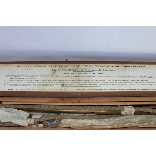 439 - Wigzells Patent Atmospheric Type Sea Sounding Instrument in original box