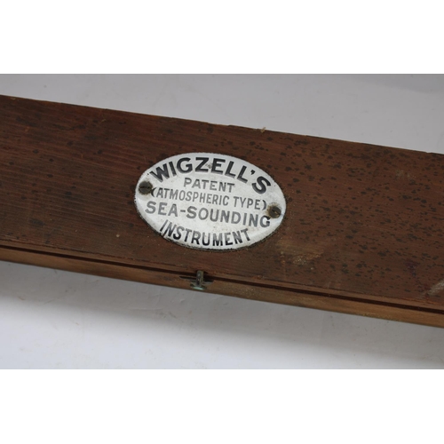 439 - Wigzells Patent Atmospheric Type Sea Sounding Instrument in original box