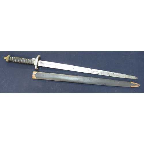 414 - Chinese sword, 26 1/2