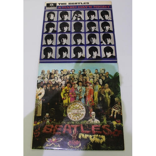 393 - 14 Beatles albums inc. Revolver, Rubber Soul, Help, the White Album (no. 0052174), Let it Be, Abbey ... 