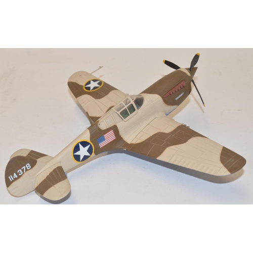 619 - 3x Franklin Mint 1/48 Die-cast model aircraft.
BIIB621 98222 P-40 Warhawk, 12 Fighter Group USAAF.
B... 