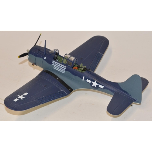620 - 3 Franklin Mint 1/48 die-cast aircraft models.
BIIE371 F4F-4 Wildcat, Good condition other than tip ... 