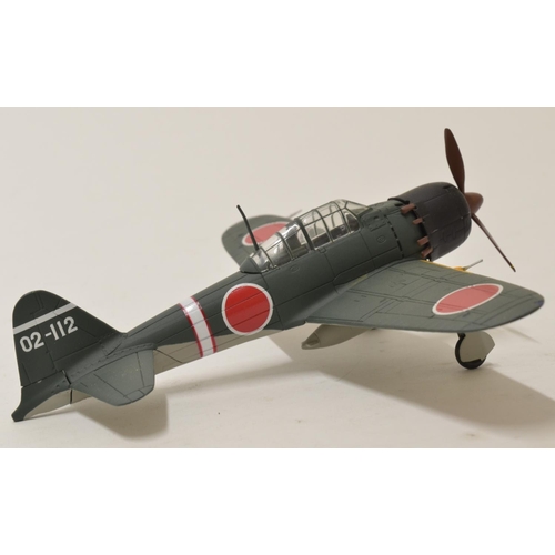 623 - 2 Franklin Mint 1/48 die-cast aircraft models, BIIC975 Imperial Japanese A6M5 Zero. MDL 52 Imperial ... 