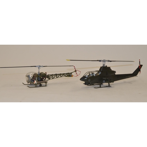624 - 1x Corgi US 51902 H13 Bell helicopter, US Army Medical Service Corps, 1x Corgi US51203 AH-1G Cobra 