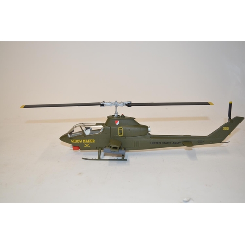 625 - 4 Corgi 1/48 diecast helicopter models (3 damaged), AH-1G Cobra gunship 