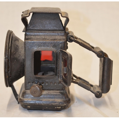 541 - Small vintage oil lamp, H12cm