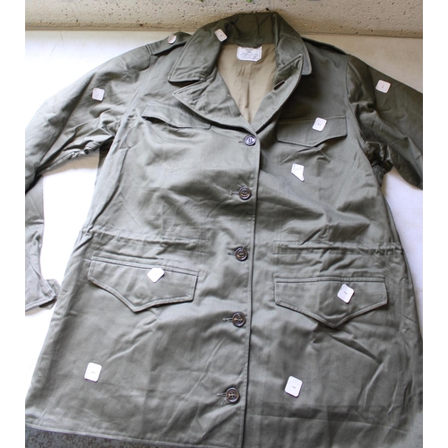 137 - WWII WAC 1943 woman's field jacket, size 18/L (rare size)