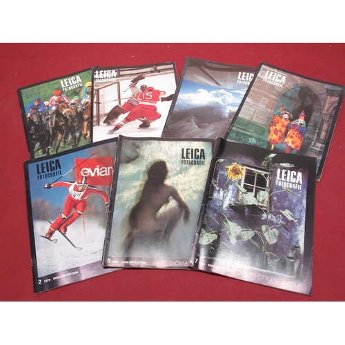 176 - Leica Fotografie International Magazines produced by Leica with early copies from the 1970's and 80'... 