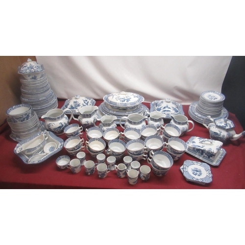 408 - Wood and Sons Yuan ware 160 piece dinner/breakfast set