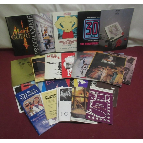 419 - Collection of theatre programmes from the 1970s/80s
