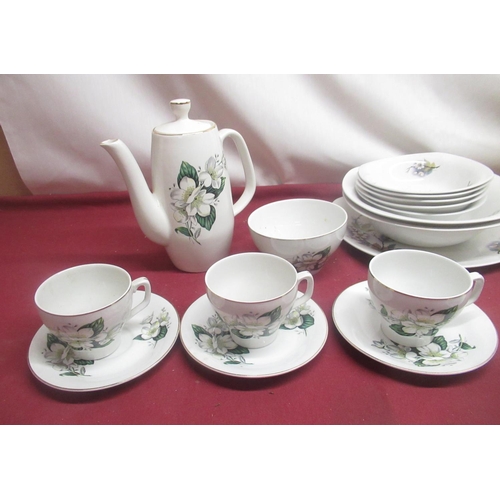 441 - Burleigh ware jug, partial Midwinter tea set, partial Sylvac tea set,etc