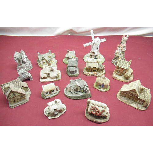 115 - Collection of Lilliput Lane houses including Wayside Cottage, Kirkbrae Cottage, Fisherman's Cottage,... 