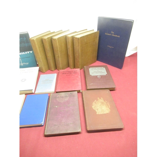497 - Collection of books of farming and naval interest (20)