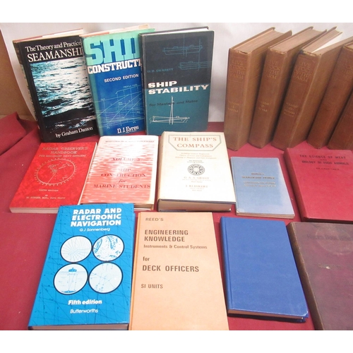 497 - Collection of books of farming and naval interest (20)