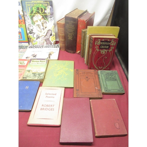 498 - Collection of hardbacks and paperbacks inc. Ian Fleming, Beatrix Potter, Charles Dickens, etc