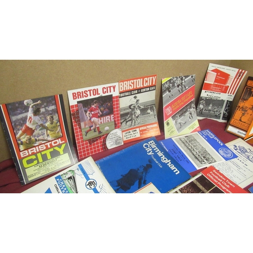 479 - Collection of football programmes from the 1960s,70s and 80s from Everton,QPR,Swindon Newcastle,etc ... 