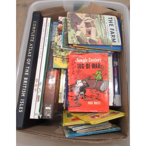 495 - Collection of books inc. Thomas the Tank Engine,Ladybird books,etc in two boxes