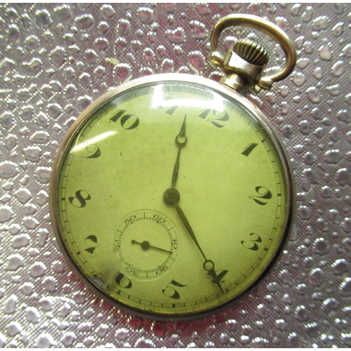84 - Cyma 1930s dress pocket watch case back numbered. Cyma 15 jewel pattern  adjusted movement swiss mad... 