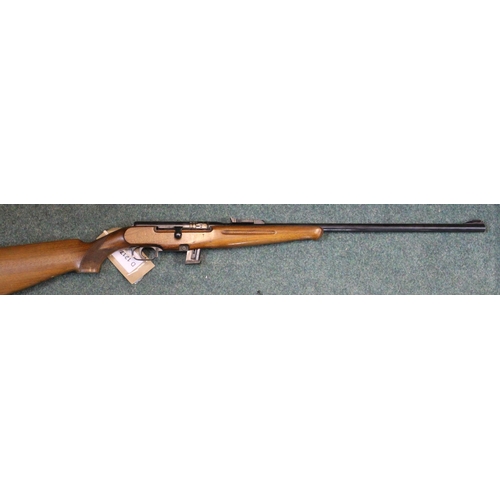 451 - RAF model 64 slide bolt action .22 RF with magazine, serial no. 5025 (section one certificate requir... 