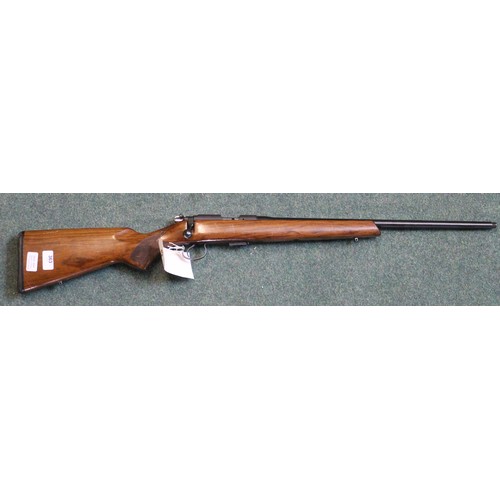 442 - CZ mod .22 RF 452 bolt action rifle with magazine, serial no. A749433 (section one certificate requi... 