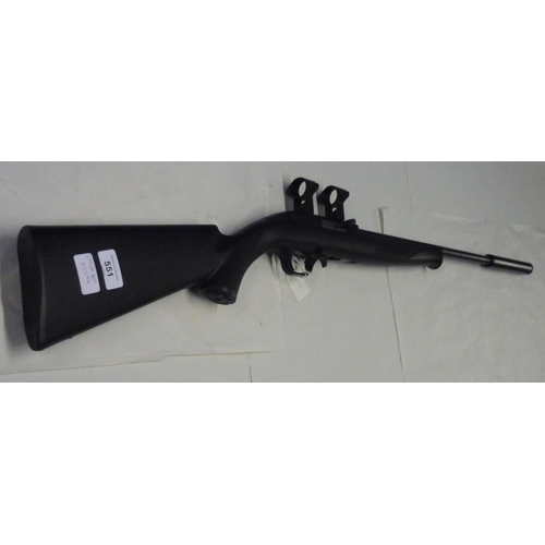 438 - Magtech Model 7022 .22 rifle fitted with sound moderator and scope rings, serial no. EEC174171 (sect... 