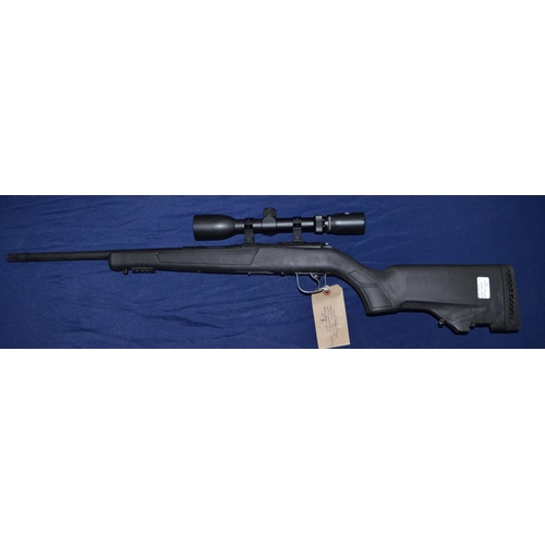 432 - As new ex shop display Hatsan Escort .22 bolt action rifle, barrel screw cut for sound moderator, fi... 