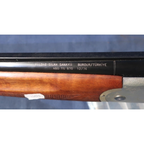 364 - Yildiz Silah Sanay ll 12B over and under ejector shotgun with 28