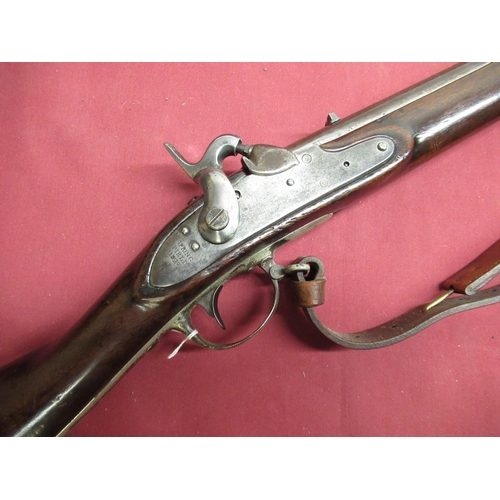1030 - U.S Army 1816 Pattern Civil War Percussion Conversion Musket a scarce .69cal smoothbore 1816 pattern... 