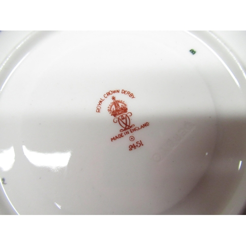 1259 - Royal Crown Derby 2451 Imari pattern tea service for six covers, date codes for 1922-1930, 25pcs