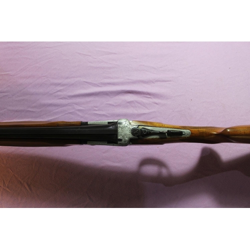 1073 - Aya 12B side by side single selective trigger ejector shotgun, 28