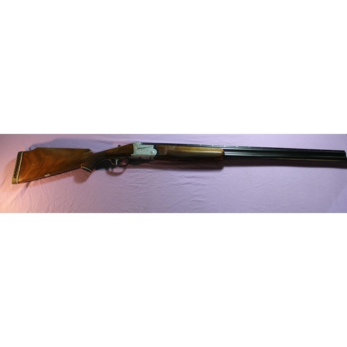 1074 - SKB 12B over and under single selective trigger ejector shotgun, with 30