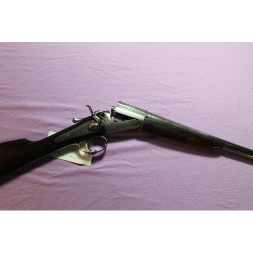 1079 - John R. Gow & Sons Gun Maker Dundee, 20B single barrel top lever opening shotgun with 28