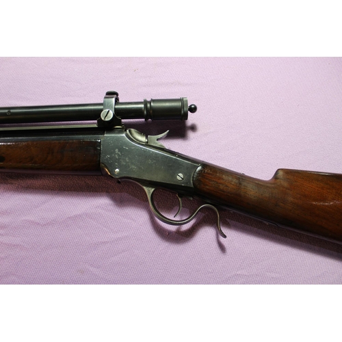 1095 - Winchester under lever .32 WCF rifle, with 25