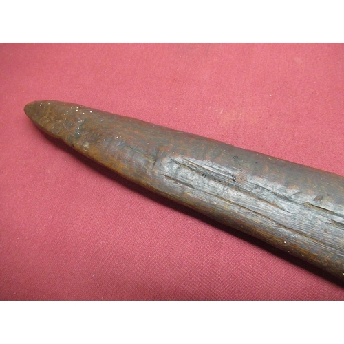 1048 - C19th/C20th Aboriginal boomerang, L60cm