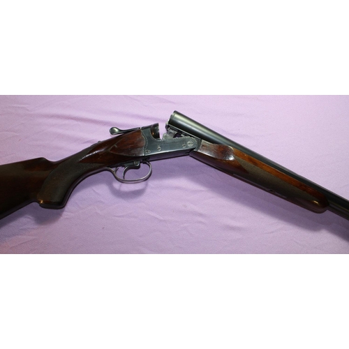 1073 - Aya 12B side by side single selective trigger ejector shotgun, 28