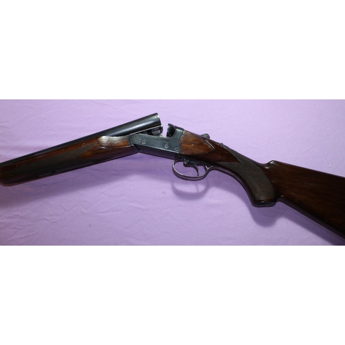 1073 - Aya 12B side by side single selective trigger ejector shotgun, 28