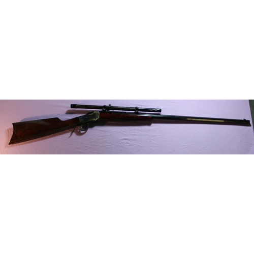 1093 - Uberti .22 under lever rifle with 29