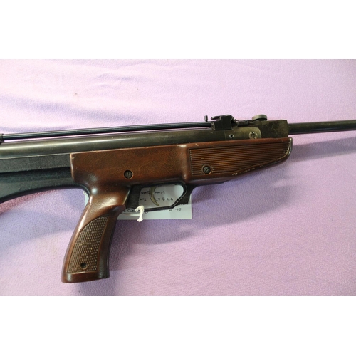 197 - ASI paratrooper .177 break barrel air rifle.
18in barrel.