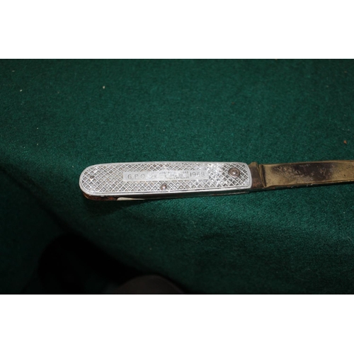 168 - Sailors folding knife by Joseph Rogers & Sons, Sheffield, England dated 1968, issued to the GPO