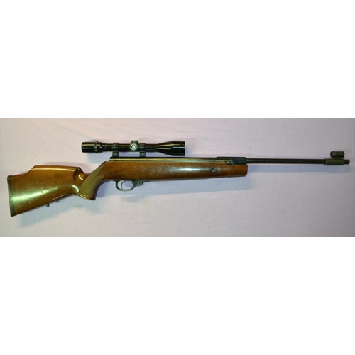 237 - Weihrauch Theoben HW90 .22 calibre break barrel air rifle with Nikko Stirling Silver Crown 4x40 scop... 