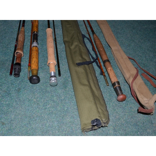 115 - Vintage Aspindale's of Redditch split cane fly rod approx L289cm, a vintage 