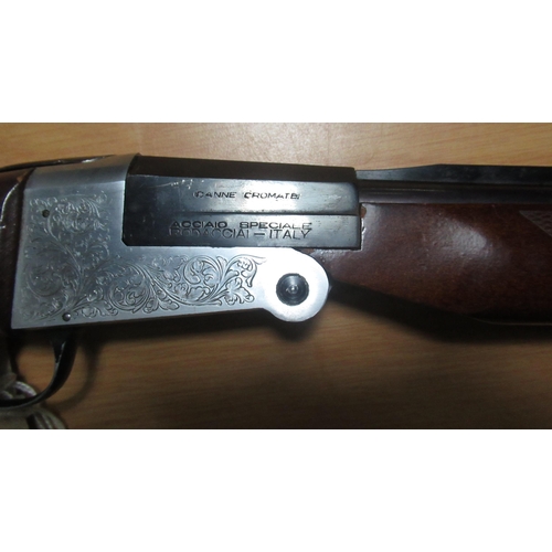 320 - Acciaio .410 folding action single barrel shotgun, serial no. 33414 (shotgun certificate required)